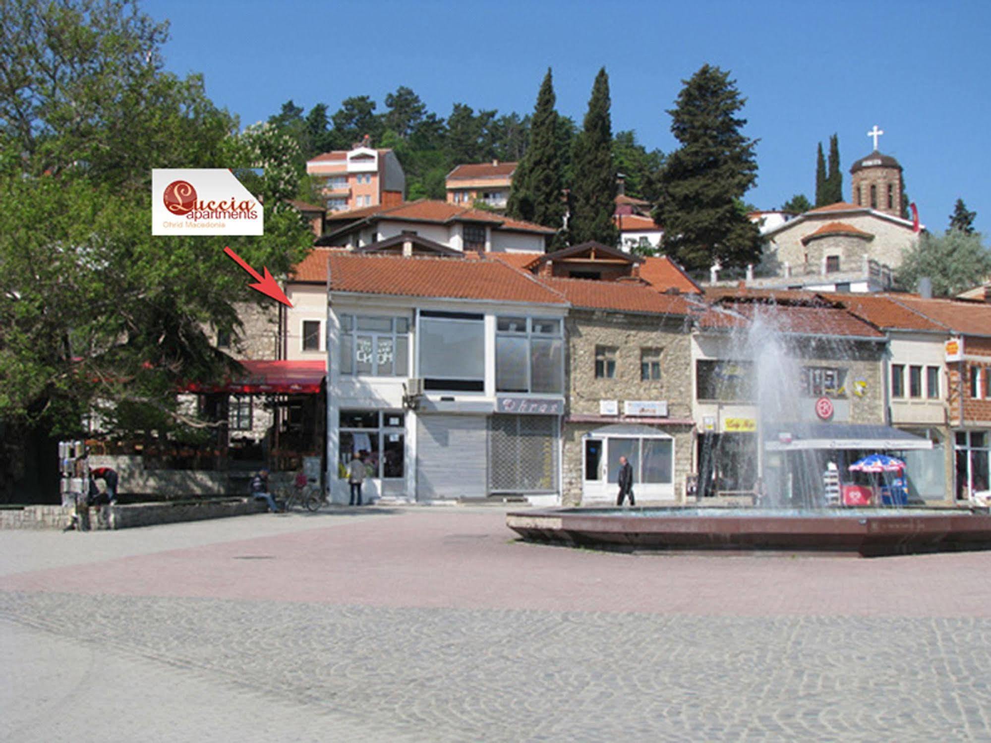 Luccia Apartments - Ohrid City Centre Екстер'єр фото